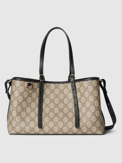 GUCCI GG Emblem small tote bag