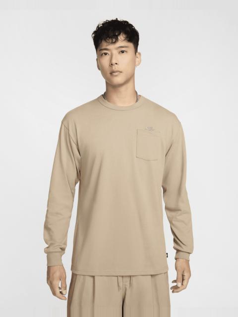 Nike Sportswear Premium Essentials Men's Long-Sleeve Pocket T-Shirt