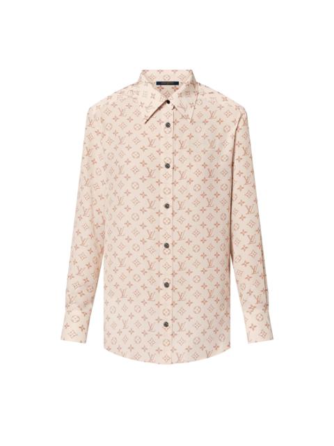 Louis Vuitton Monogram Silk Shirt