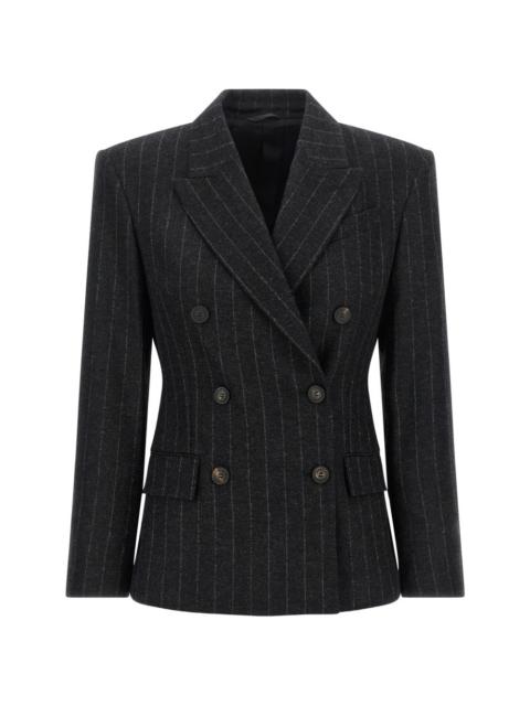 Brunello Cucinelli pinstripe blazer