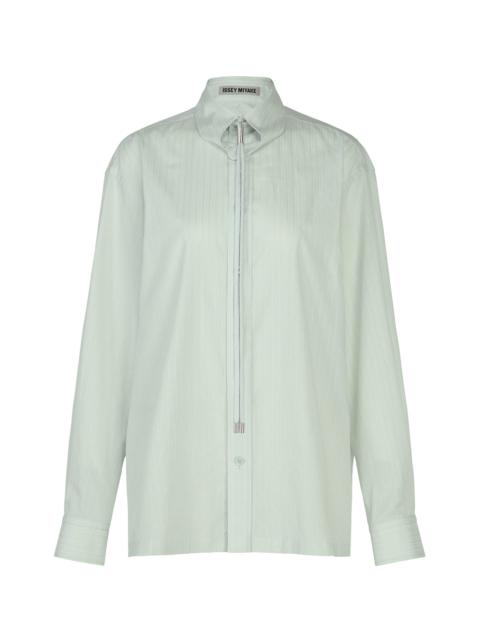 ISSEY MIYAKE MONSIEUR SHIRT(DOBBY STRIPE)