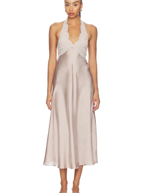 FREE PEOPLE x REVOLVE Might Be Something Satin Slip Dress