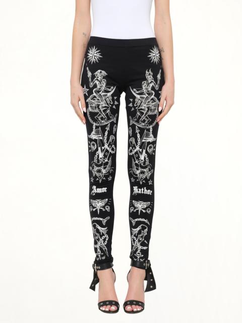 Givenchy Tattoo Legging in Black