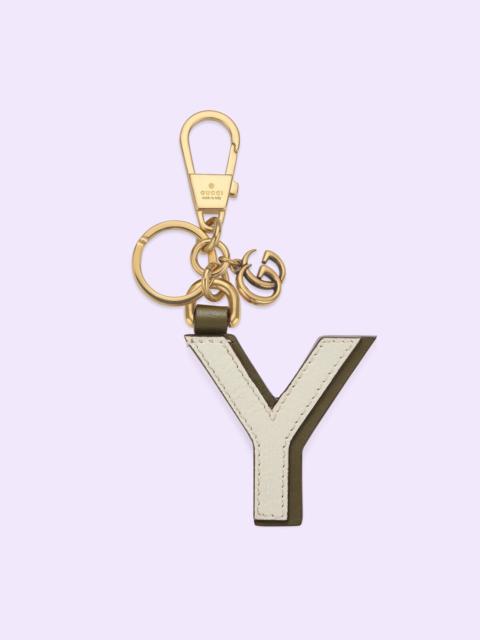 GUCCI Letter Y keychain
