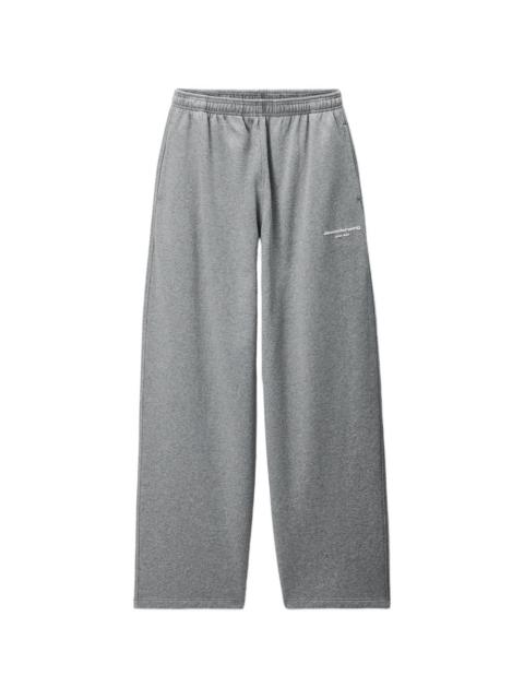 Alexander Wang logo-print track pants