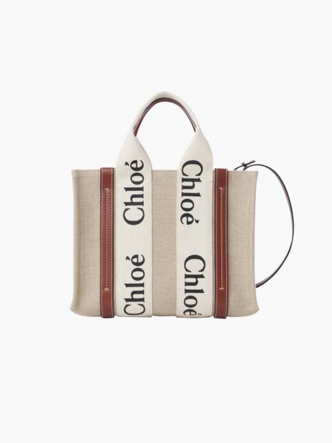 Chloé WOODY SMALL TOTE WITH STRAP