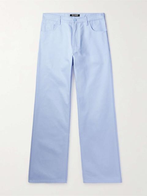 Raf Simons 작업복 똑바른 Leg 청바지