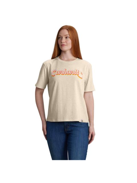 Carhartt Women's TENCEL™ Fiber Series Loose Fit Short-Sleeve Script Graphic T-Shirt