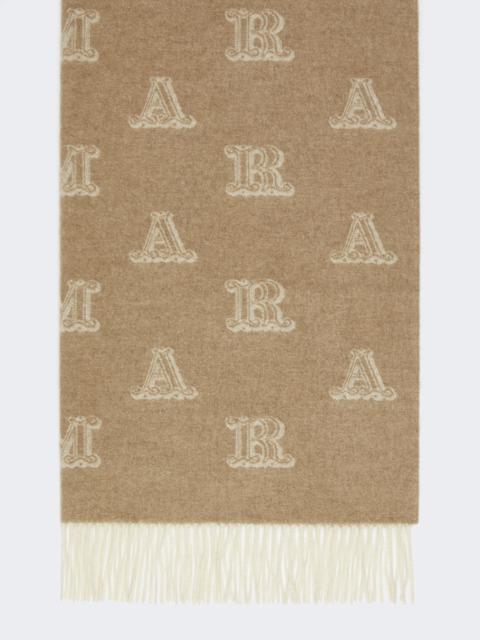 Max Mara WSKLAUSE Jacquard cashmere stole