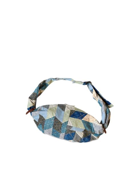 Kapital Yabane patchwork-detail bag