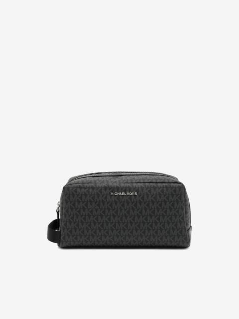 MICHAEL KORS Hudson Signature Logo wash bag