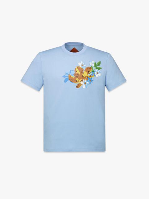 MCM Floral T-Shirt in Organic Cotton