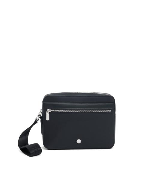 LACOSTE Langon textured leather clutch
