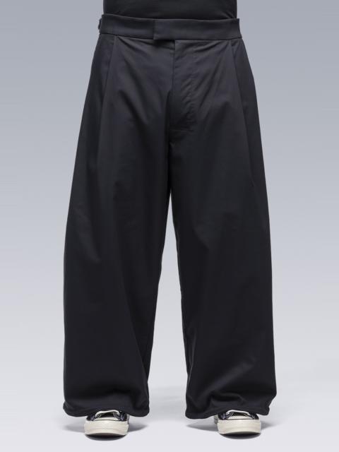 ACRONYM P48-CH Micro Twill Pleated Trouser Black
