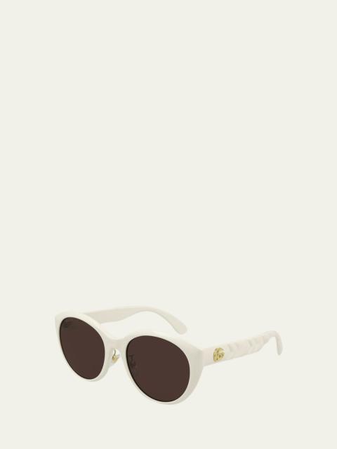 Round Acetate Sunglasses