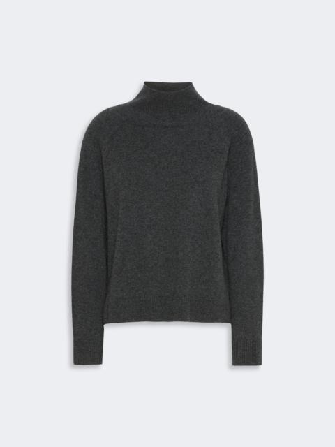 WEEKEND Max Mara ZARINA Carded wool and cashmere yarn sweater - DARK GREY