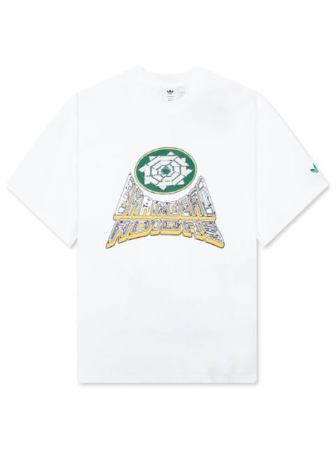 adidas Originals ADIDAS X BRAIN DEAD T-SHIRT - CORE WHITE