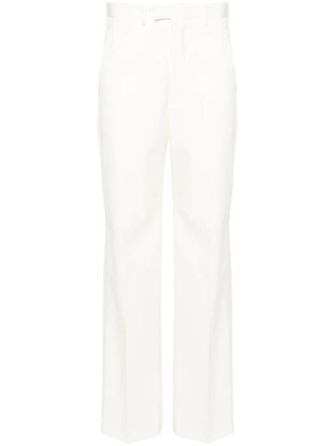 high-waist tailored trousers