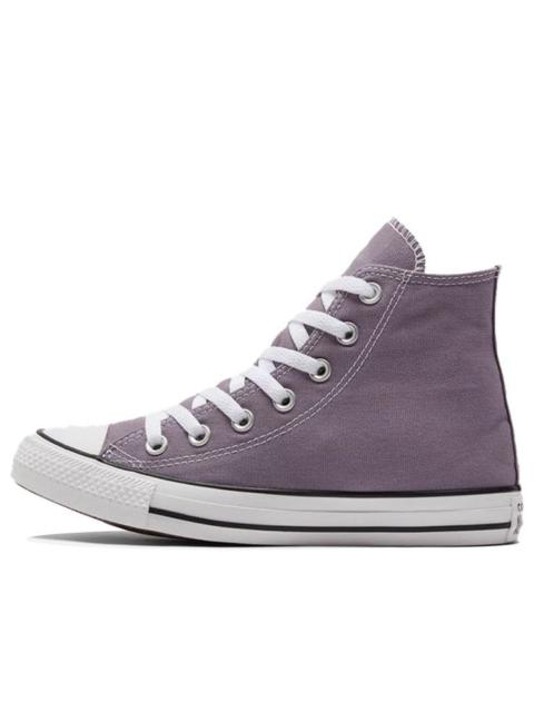 Converse Chuck Taylor All Star Canvas Shoes Grey/Purple A02062C