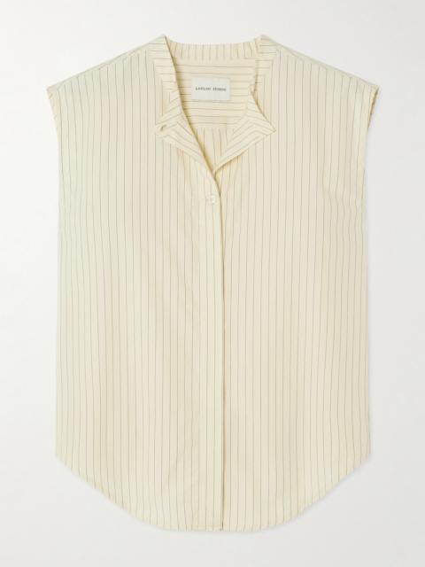 Loulou de Saison Hale Striped Cotton-poplin Shirt