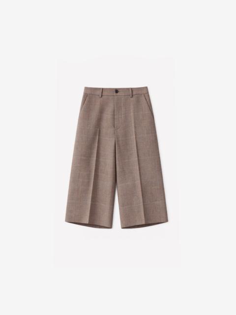 The Frankie Shop Brickell Bermuda Shorts - Brown Glen Plaid