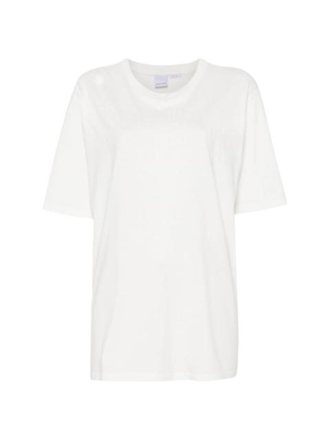 PINKO logo-embroidered T-shirt