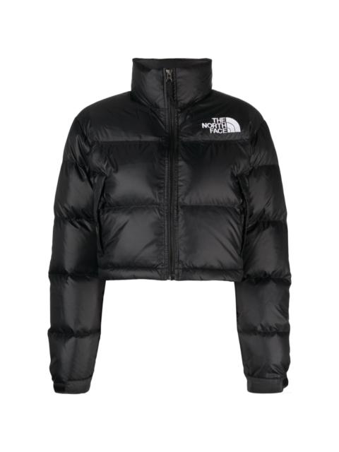 The North Face Nuptse padded cropped jacket