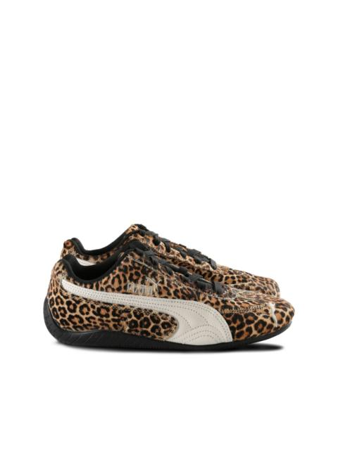 PUMA leopard-print sneakers