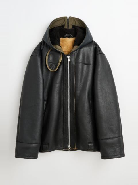 Our Legacy Blizzard Jacket Natural Aviator Shearling