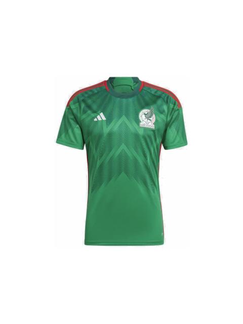 adidas adidas Mexico 22 Home Soccer Jersey Vivid Green/Collegiate Green