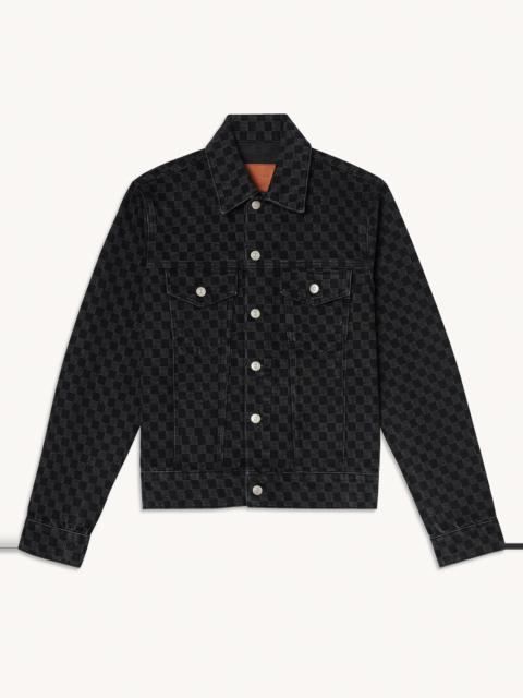 Sandro Laser-printed denim jacket