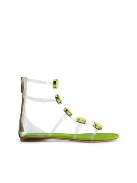 GIAMBATTISTA VALLI Diamond Clash flat sandals
