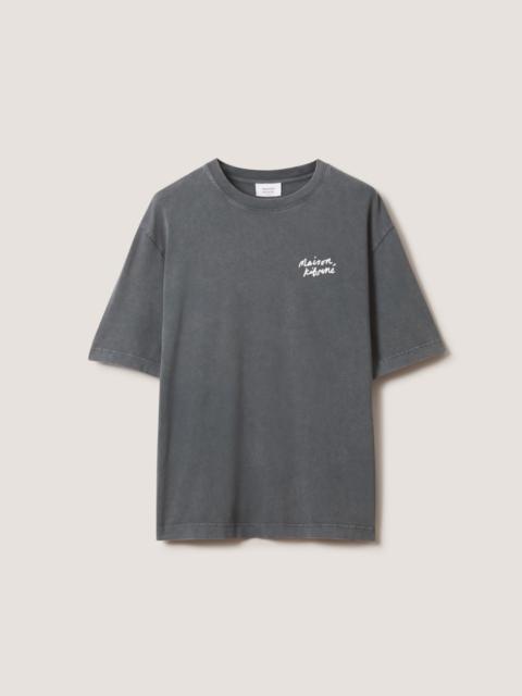 Maison Kitsuné MAISON KITSUNE HANDWRITING FADED OVERSIZE TEE-SHIRT