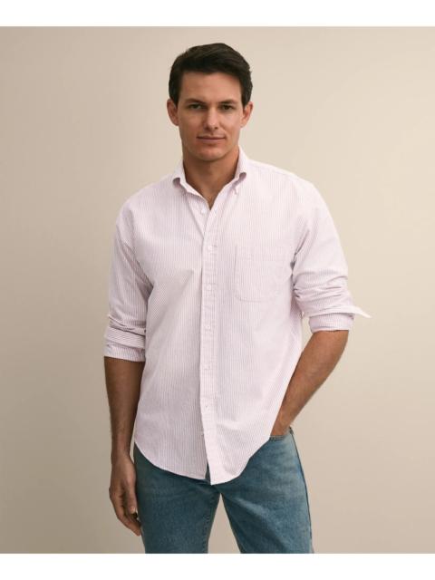 Brooks Brothers Friday Oxford Shirt, Candy Striped