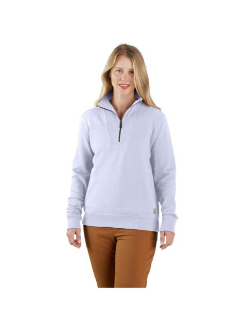 Carhartt Women's TENCEL™ Fiber Series Half-Zip Sweatshirt