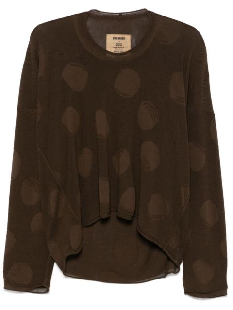 UMA WANG Pois sweater