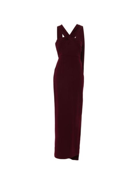 ROLAND MOURET cady gown