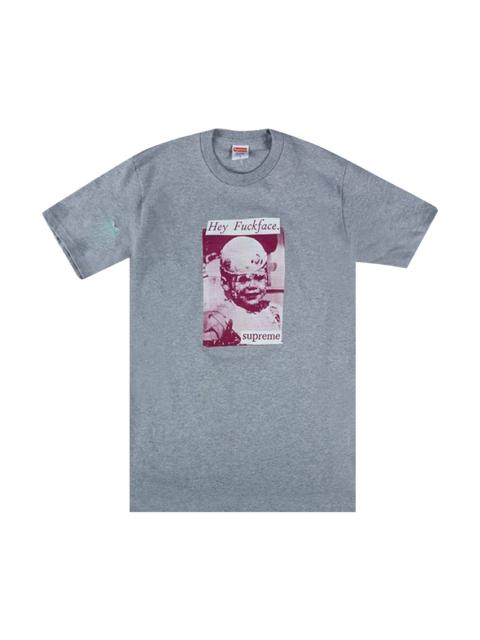 Supreme Fuck Face Tee 'Heather Grey'