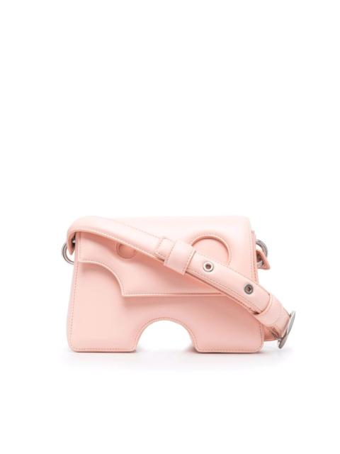 Off-White Burrow-22 leather shoulder bag