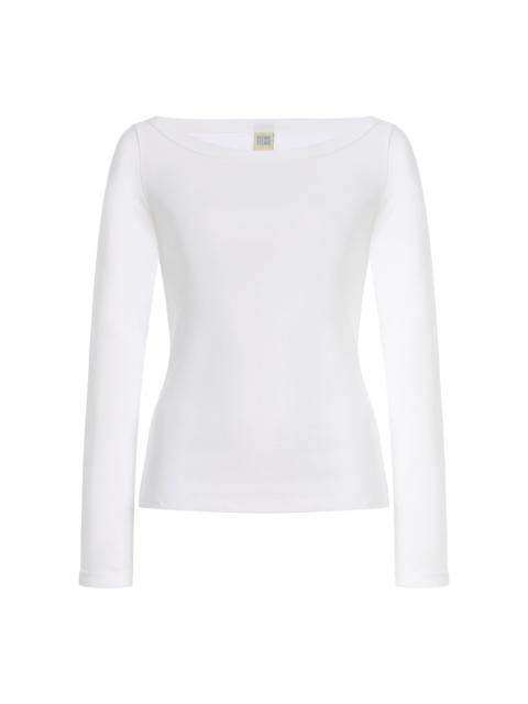 FLORE FLORE Steffi Cotton T-Shirt white