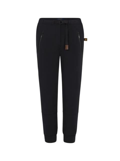 Louis Vuitton Black Pants In Technical Jersey