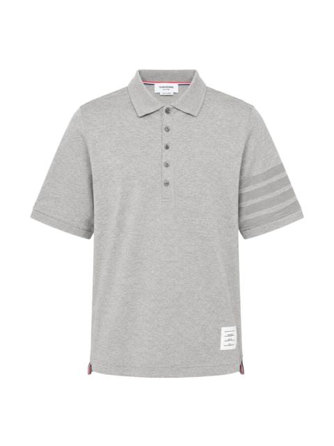 Thom Browne Short Sleeve Rib Cuff Polo