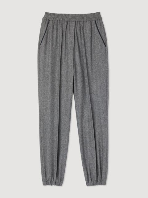 Sandro Elasticated trousers