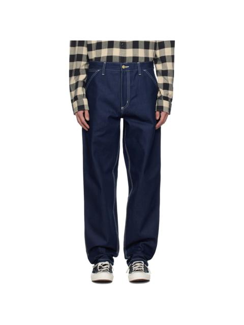 Carhartt Blue Simple Jeans