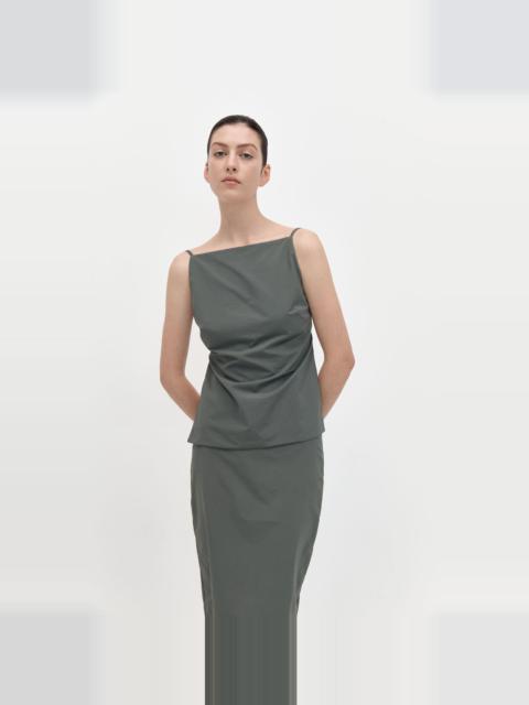 ST. AGNI Square Neck Top - Thyme