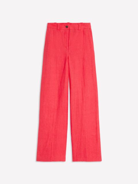 BODEN Westbourne Linen Pants-Camelia Pink