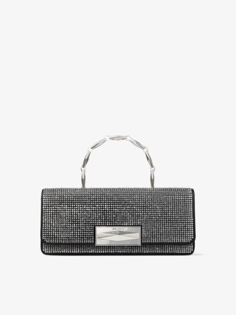 JIMMY CHOO Diamond Chain Top Handle
Black Crystal Top Handle Bag