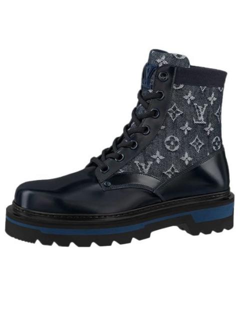 Louis Vuitton LOUIS VUITTON LV Ranger Ankle Boots 'Grey' 1A9HLI