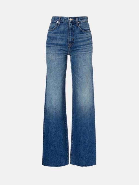SLVRLAKE Grace faded wide-leg jeans