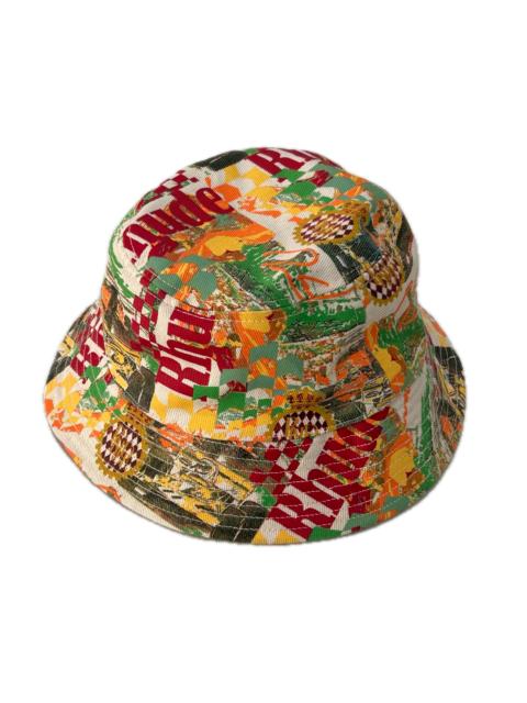 Rhude Rhude 'Racing' Bucket Hat (Multicolor)